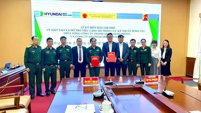 Huyndai Mipo Dockyard và TCTy Thành An hợp tác đào tạo nhân lực ngành đóng tàu