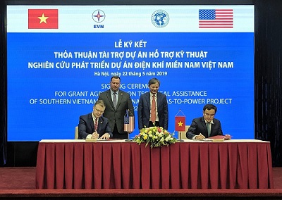 USTDA tài trợ EVN nghiên cứu kĩ thuật dự án điện khí LNG