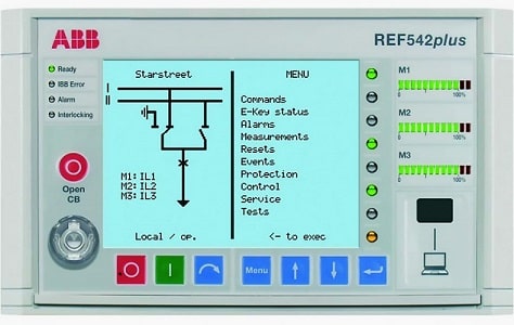 HMI rơ le bảo vệ ABB